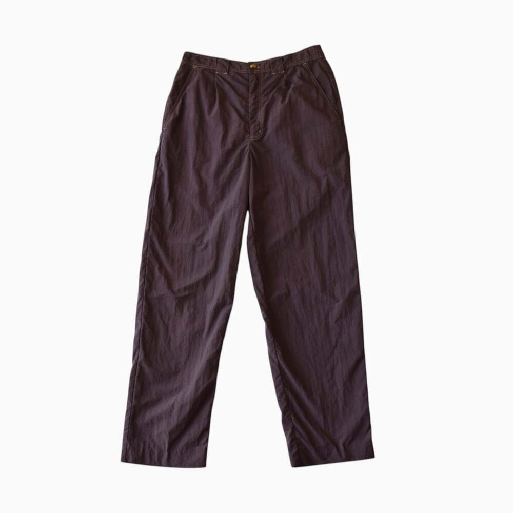 Vintage Purple Nylon Windbreaker Pants Men Size Small